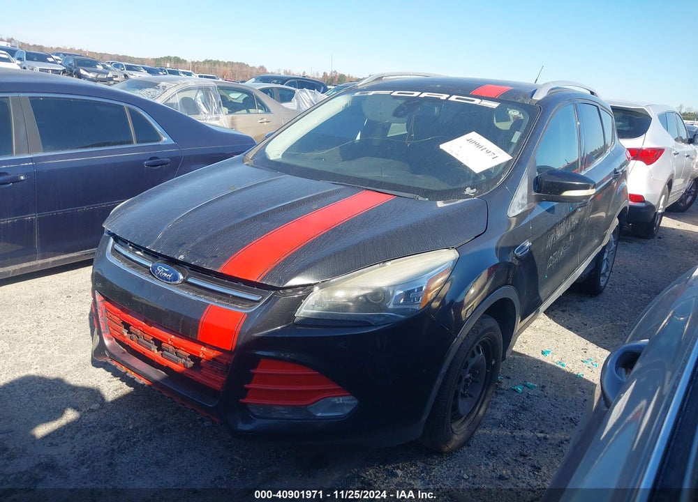 2014 FORD ESCAPE TITANIUM VIN: 1FMCU9J91EUE52604