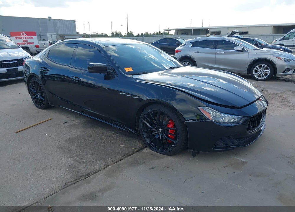 2015 MASERATI GHIBLI S Q4 VIN: ZAM57RTA3F1138091