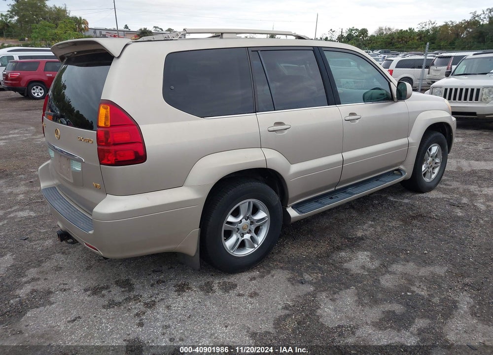 2004 LEXUS GX 470 VIN: JTJBT20X440034275