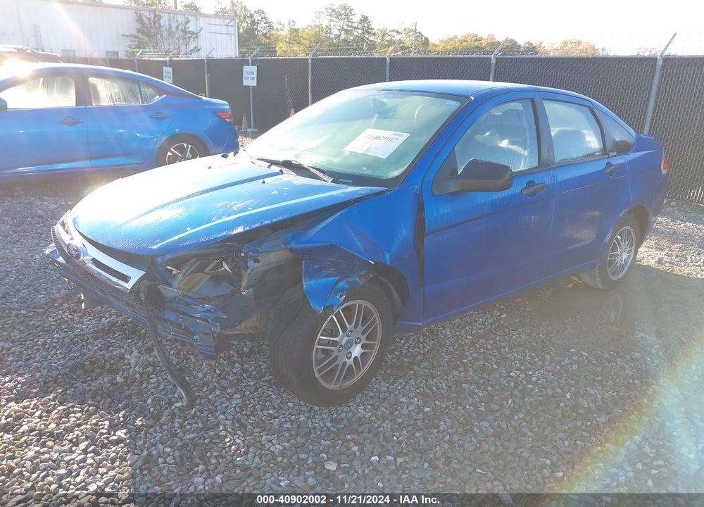 2011 FORD FOCUS SE VIN: 1FAHP3FNXBW124818