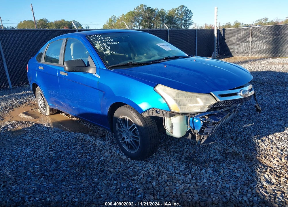 2011 FORD FOCUS SE VIN: 1FAHP3FNXBW124818