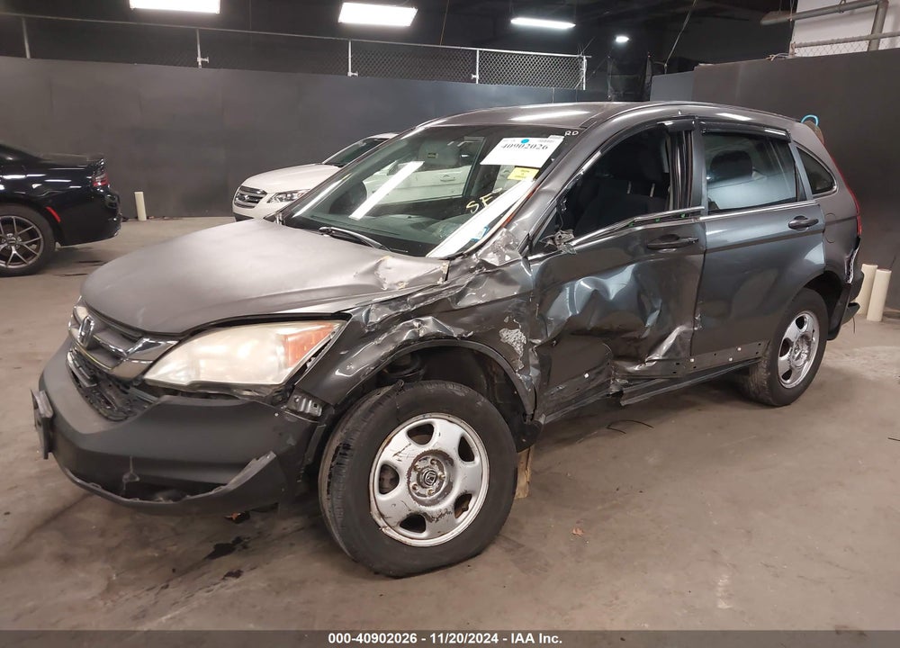 2010 HONDA CR-V LX VIN: 5J6RE4H32AL035955