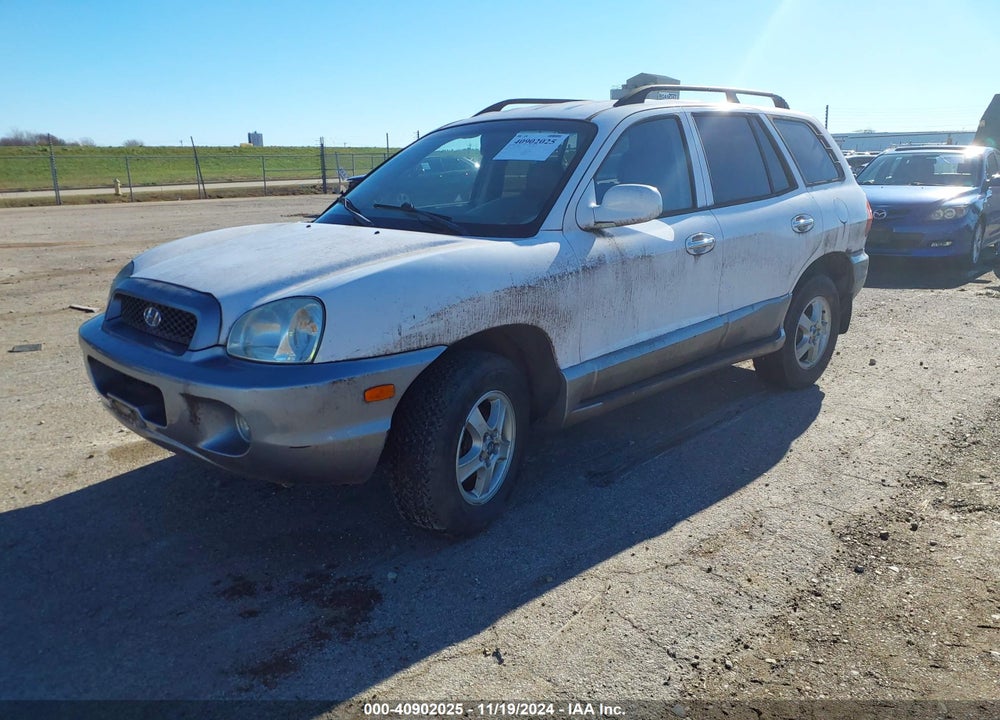 2004 HYUNDAI SANTA FE GLS/LX VIN: KM8SC73EX4U607517