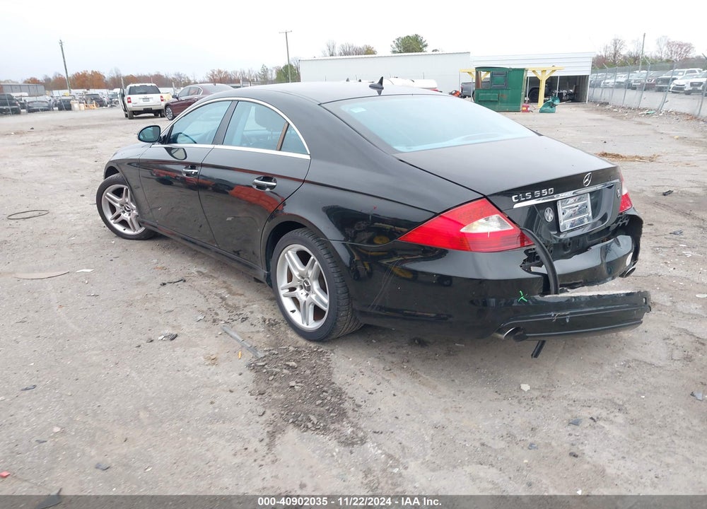 2007 MERCEDES-BENZ CLS 550 VIN: WDDDJ72X37A090952