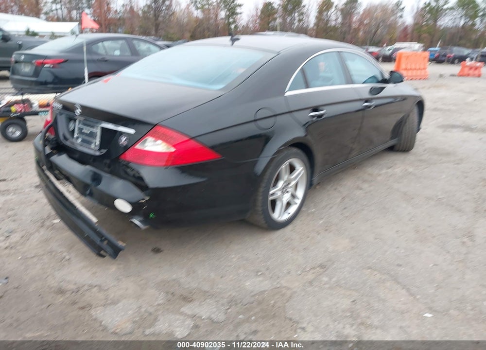 2007 MERCEDES-BENZ CLS 550 VIN: WDDDJ72X37A090952