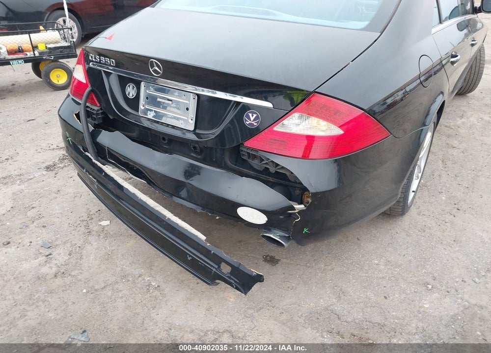 2007 MERCEDES-BENZ CLS 550 VIN: WDDDJ72X37A090952