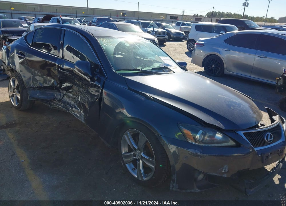2011 LEXUS IS 250 VIN: JTHBF5C25B2101252
