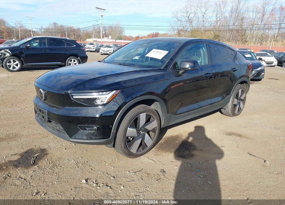 2023 VOLVO C40 RECHARGE PURE ELECTRIC TWIN ULTIMATE VIN: YV4ED3GM7P2053763