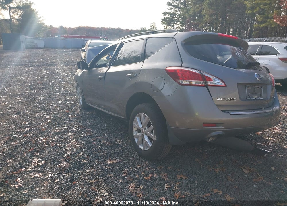 2011 NISSAN MURANO SL VIN: JN8AZ1MWXBW167579