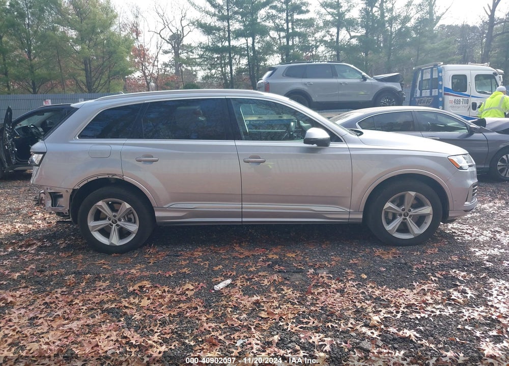 2022 AUDI Q7 PREMIUM 45 TFSI QUATTRO TIPTRONIC VIN: WA1AJBF76ND002119