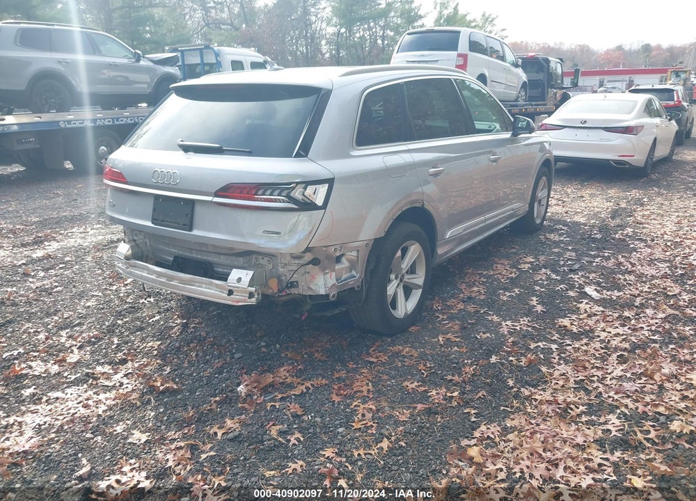 2022 AUDI Q7 PREMIUM 45 TFSI QUATTRO TIPTRONIC VIN: WA1AJBF76ND002119