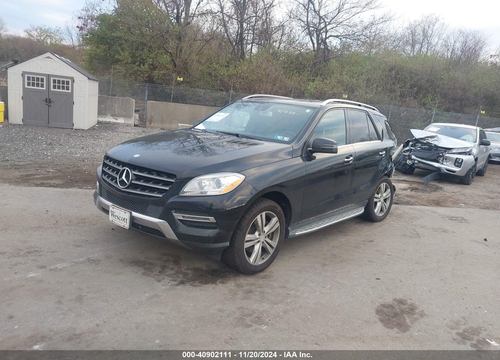 2014 MERCEDES-BENZ ML 350 4MATIC VIN: 4JGDA5HBXEA417351