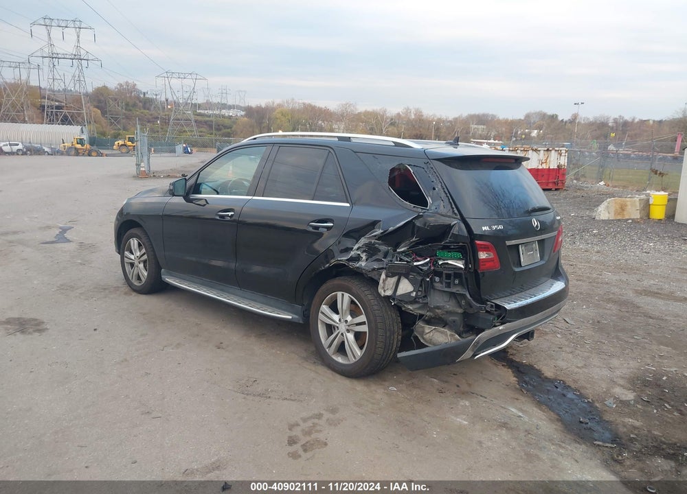 2014 MERCEDES-BENZ ML 350 4MATIC VIN: 4JGDA5HBXEA417351