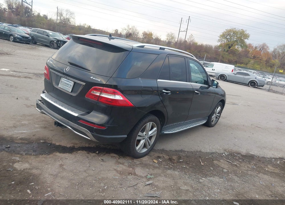2014 MERCEDES-BENZ ML 350 4MATIC VIN: 4JGDA5HBXEA417351