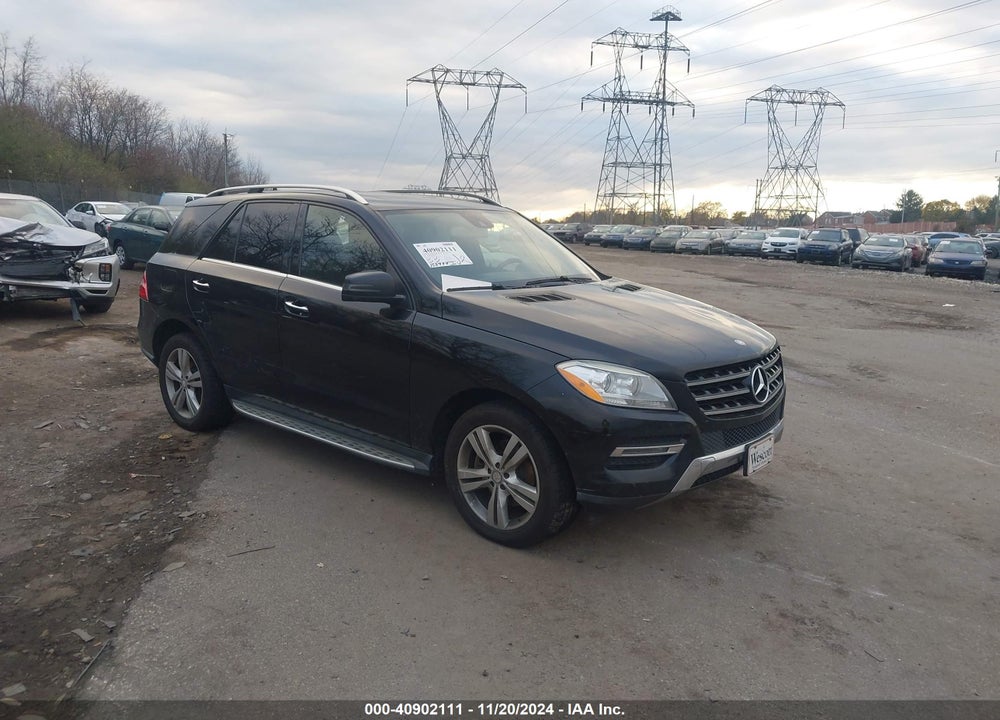 2014 MERCEDES-BENZ ML 350 4MATIC VIN: 4JGDA5HBXEA417351