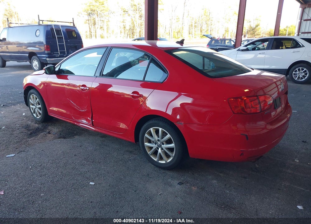 2012 VOLKSWAGEN JETTA 2.5L SE VIN: 3VWDP7AJ6CM421314