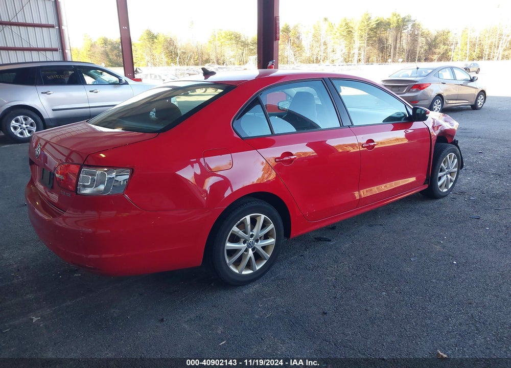 2012 VOLKSWAGEN JETTA 2.5L SE VIN: 3VWDP7AJ6CM421314