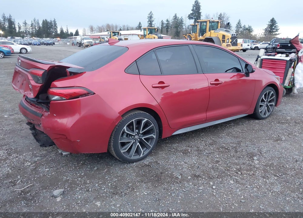 2020 TOYOTA COROLLA XSE VIN: JTDT4RCE2LJ021850