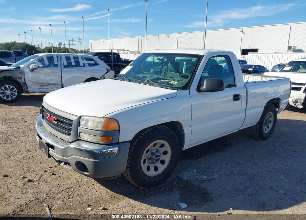 2006 GMC SIERRA 1500 WORK TRUCK VIN: 3GTEC14Z96G203274