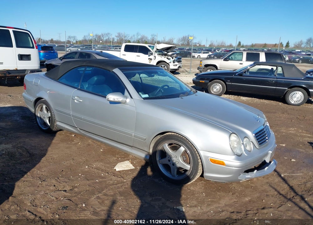 2002 MERCEDES-BENZ CLK 430 VIN: WDBLK70G72T103235