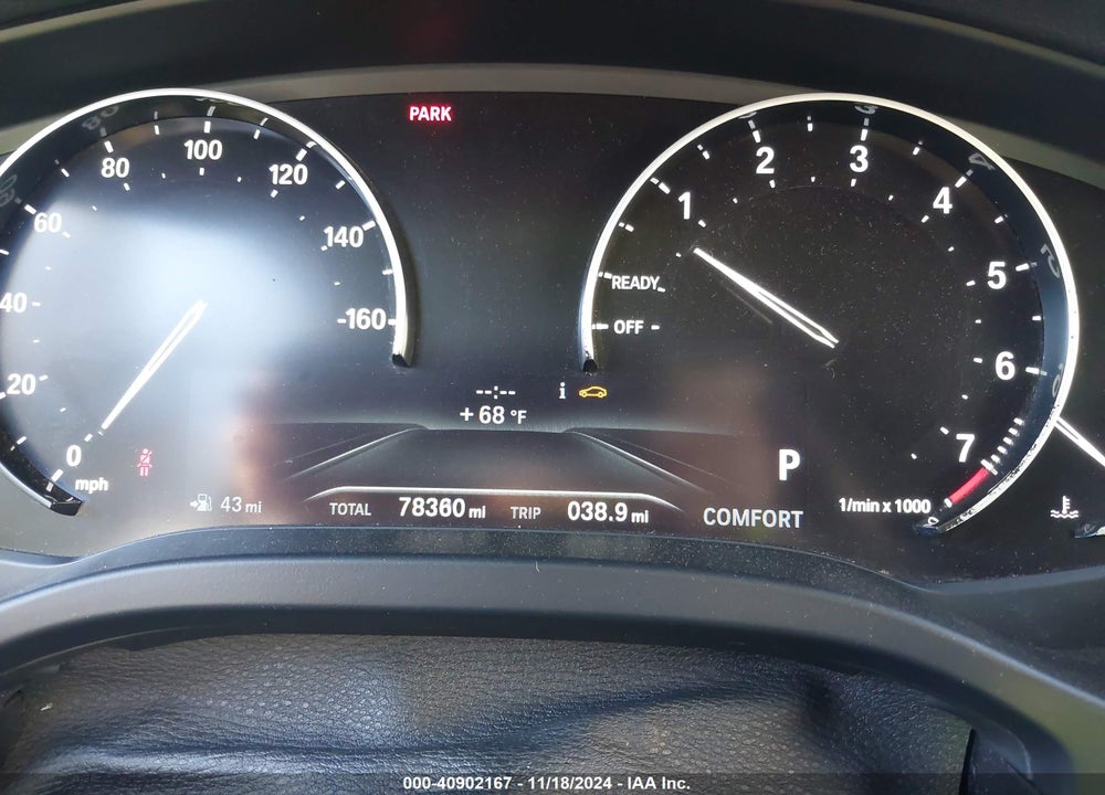 2019 BMW X3 XDRIVE30I VIN: 5UXTR9C59KLD91733