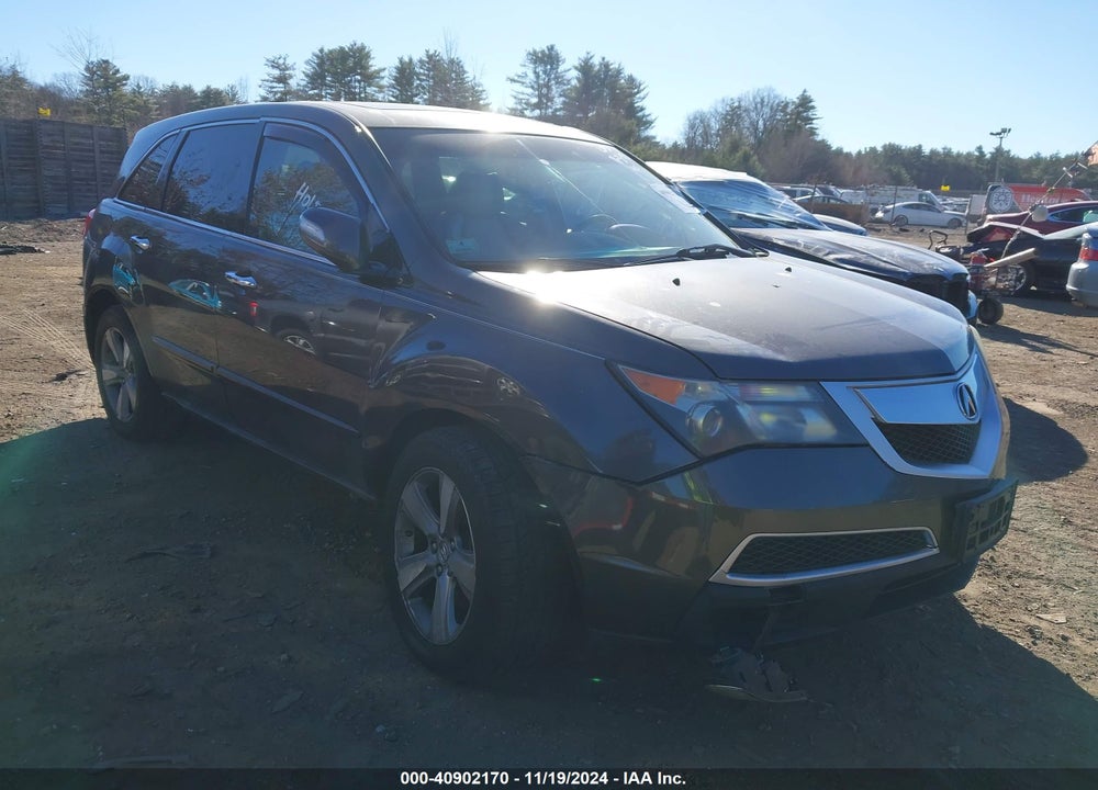 2012 ACURA MDX TECHNOLOGY PACKAGE VIN: 2HNYD2H32CH502519