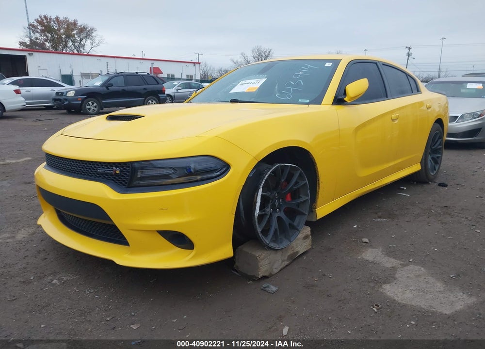 2017 DODGE CHARGER R/T SCAT PACK RWD VIN: 2C3CDXGJXHH643914