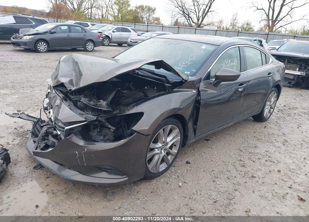 2016 MAZDA 6 I TOURING VIN: JM1GJ1V58G1434094