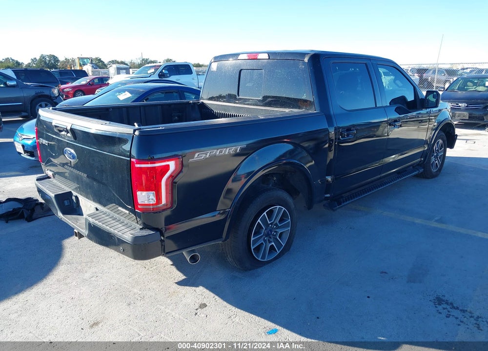 2016 FORD F-150 XLT VIN: 1FTEW1CF4GKF02857