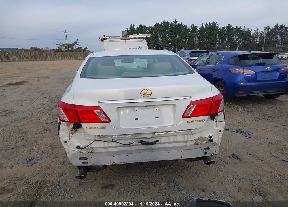2008 LEXUS ES 350 VIN: JTHBJ46G582156065