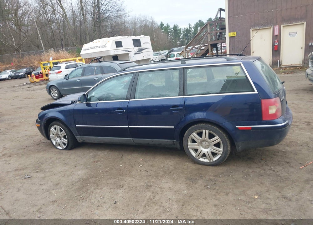 2005 VOLKSWAGEN PASSAT GLS TDI VIN: WVWCE63B25E132685