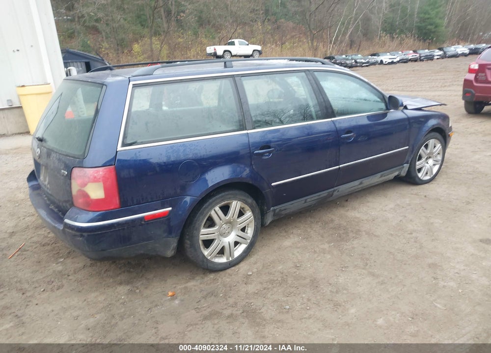 2005 VOLKSWAGEN PASSAT GLS TDI VIN: WVWCE63B25E132685