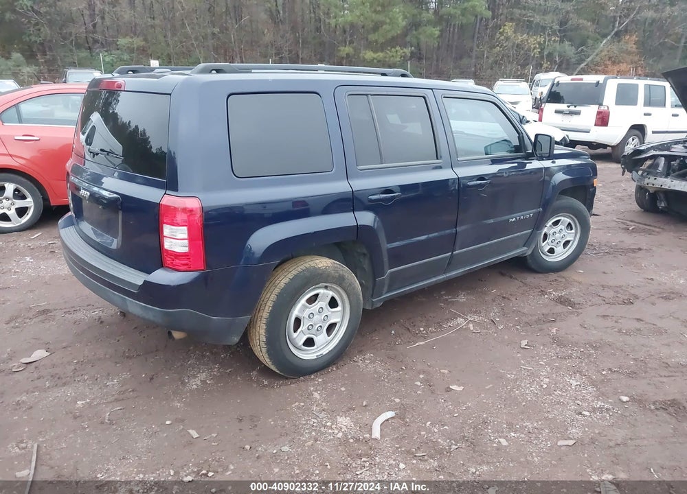2016 JEEP PATRIOT SPORT VIN: 1C4NJPBA7GD633938