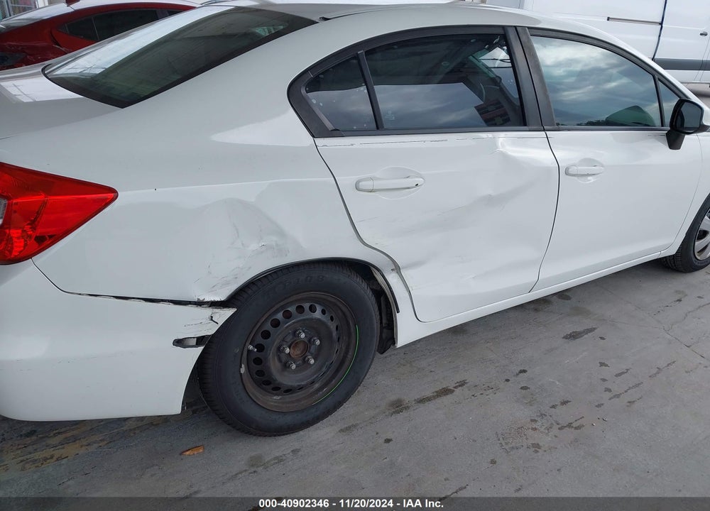 2012 HONDA CIVIC LX VIN: 19XFB2F5XCE008783