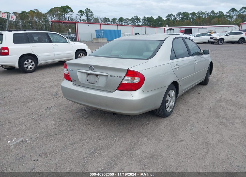 2004 TOYOTA CAMRY LE VIN: 4T1BE32K44U907371