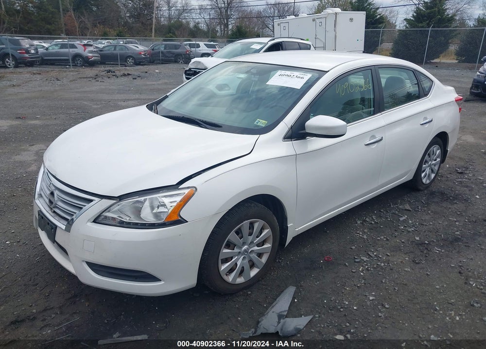 2013 NISSAN SENTRA SV VIN: 3N1AB7AP9DL769143
