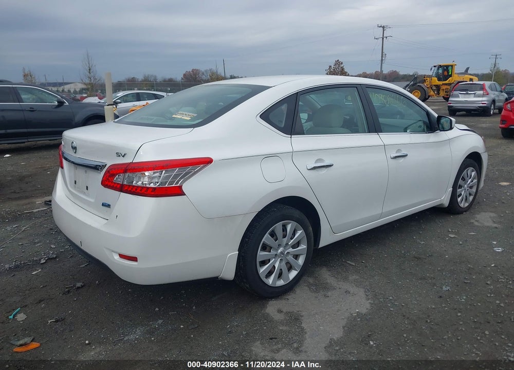 2013 NISSAN SENTRA SV VIN: 3N1AB7AP9DL769143