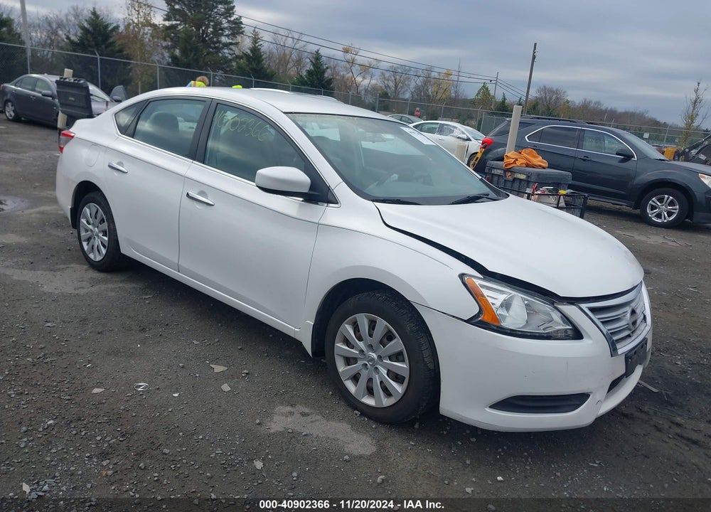 2013 NISSAN SENTRA SV VIN: 3N1AB7AP9DL769143