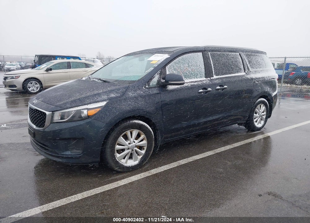 2016 KIA SEDONA LX VIN: KNDMB5C18G6191431