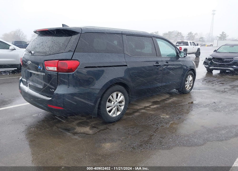 2016 KIA SEDONA LX VIN: KNDMB5C18G6191431