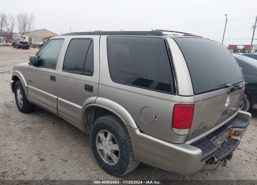 2001 OLDSMOBILE BRAVADA VIN: 1GHDT13W612160186
