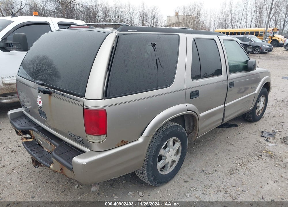 2001 OLDSMOBILE BRAVADA VIN: 1GHDT13W612160186