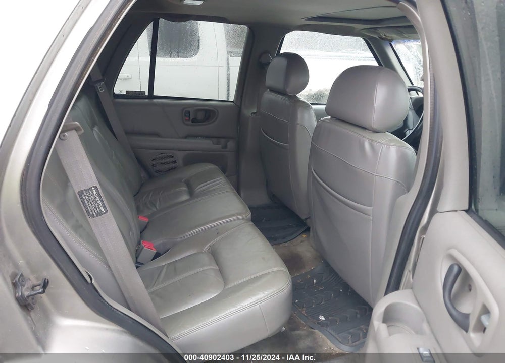 2001 OLDSMOBILE BRAVADA VIN: 1GHDT13W612160186