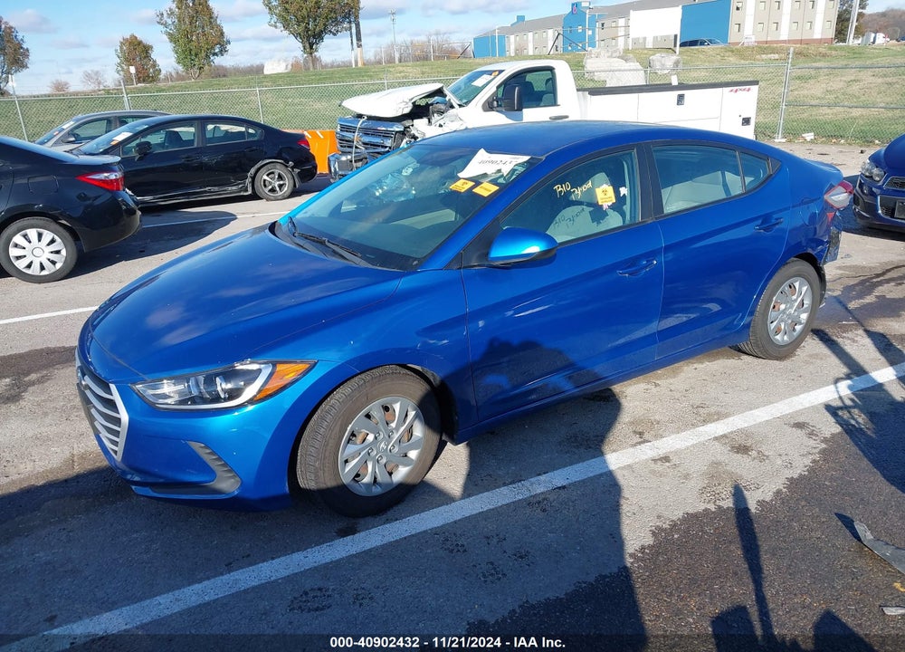 2018 HYUNDAI ELANTRA SE VIN: KMHD74LF9JU453284