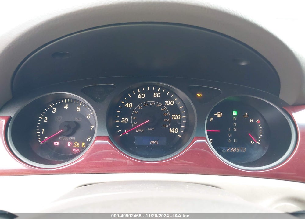 2002 LEXUS ES 300 VIN: JTHBF30G125036497