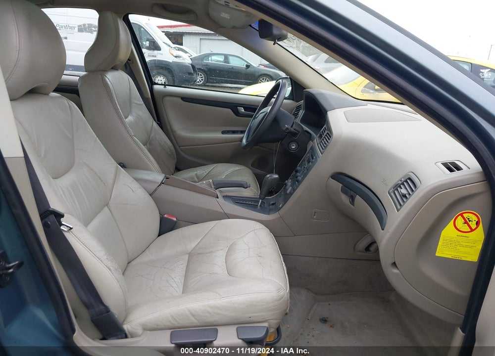 2001 VOLVO S60 2.4 VIN: YV1RS61R512050376