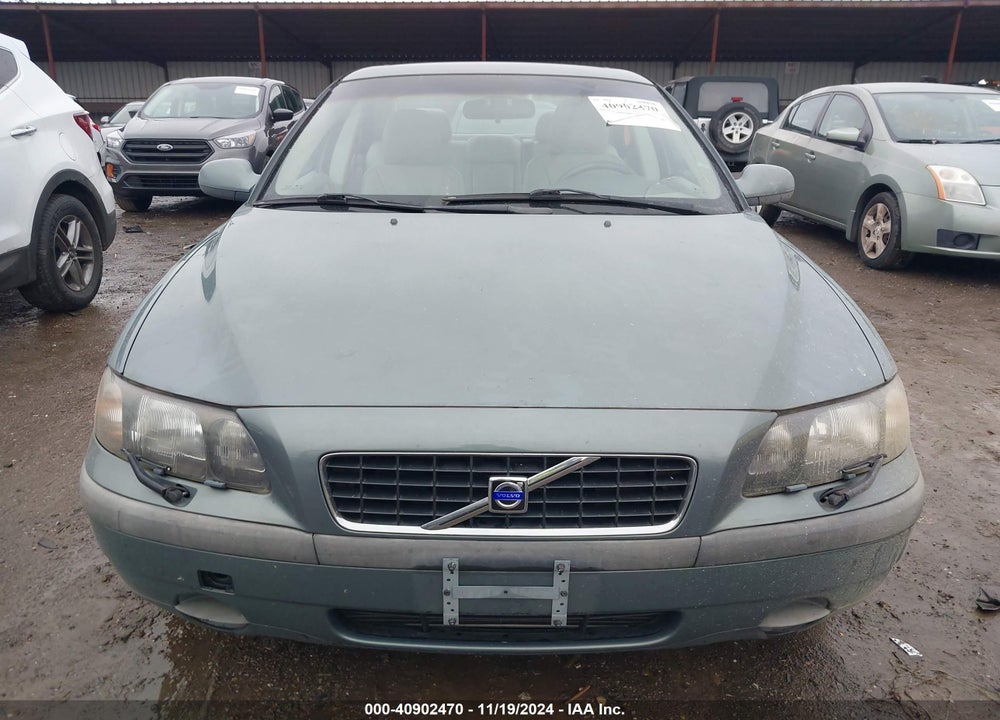 2001 VOLVO S60 2.4 VIN: YV1RS61R512050376