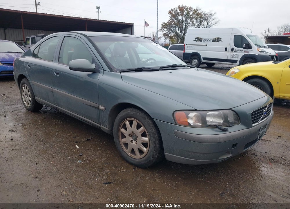 2001 VOLVO S60 2.4 VIN: YV1RS61R512050376