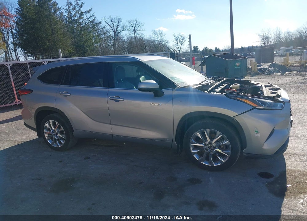 2021 TOYOTA HIGHLANDER HYBRID LIMITED VIN: 5TDDBRCHXMS528195