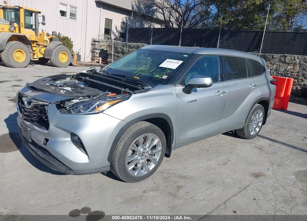 2021 TOYOTA HIGHLANDER HYBRID LIMITED VIN: 5TDDBRCHXMS528195